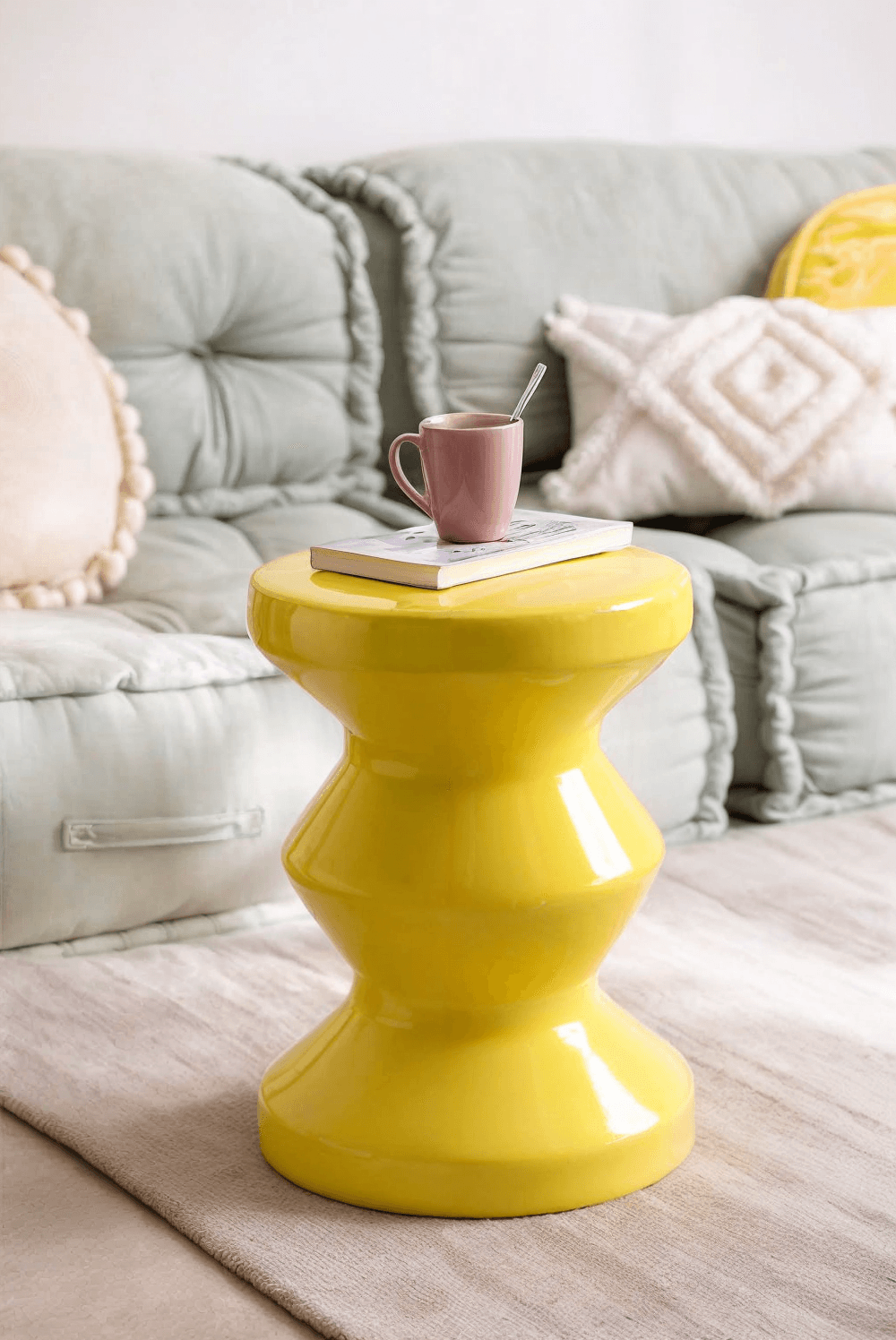 Alicia Yellow Table