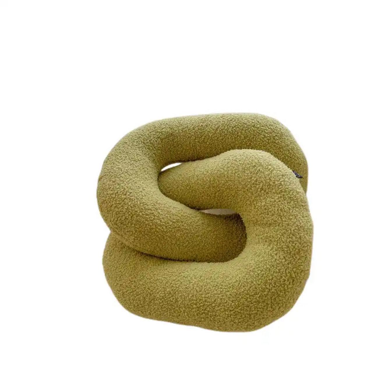 The Chain Green Cushion