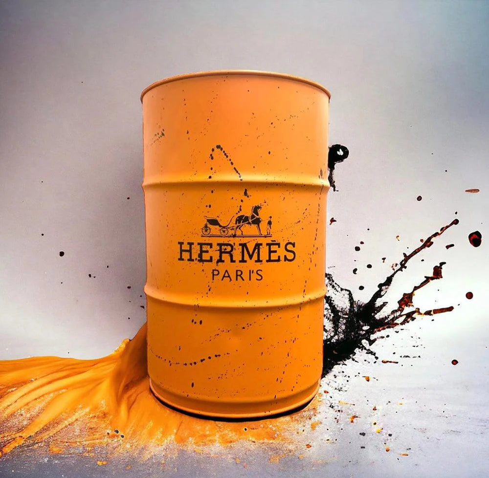 Wally "BARIL HERMÉS TACHETÉ"