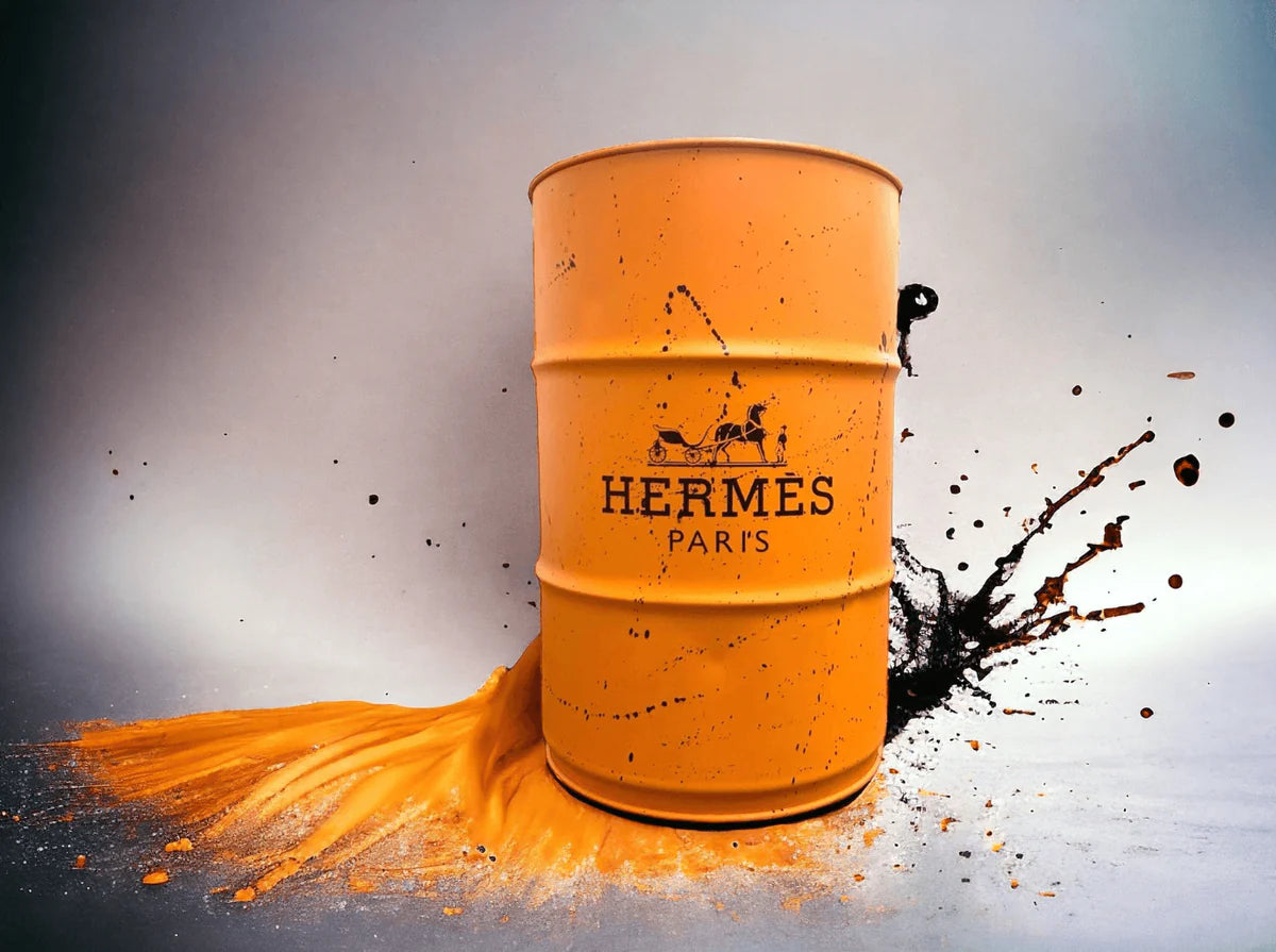 Wally "BARIL HERMÉS TACHETÉ"