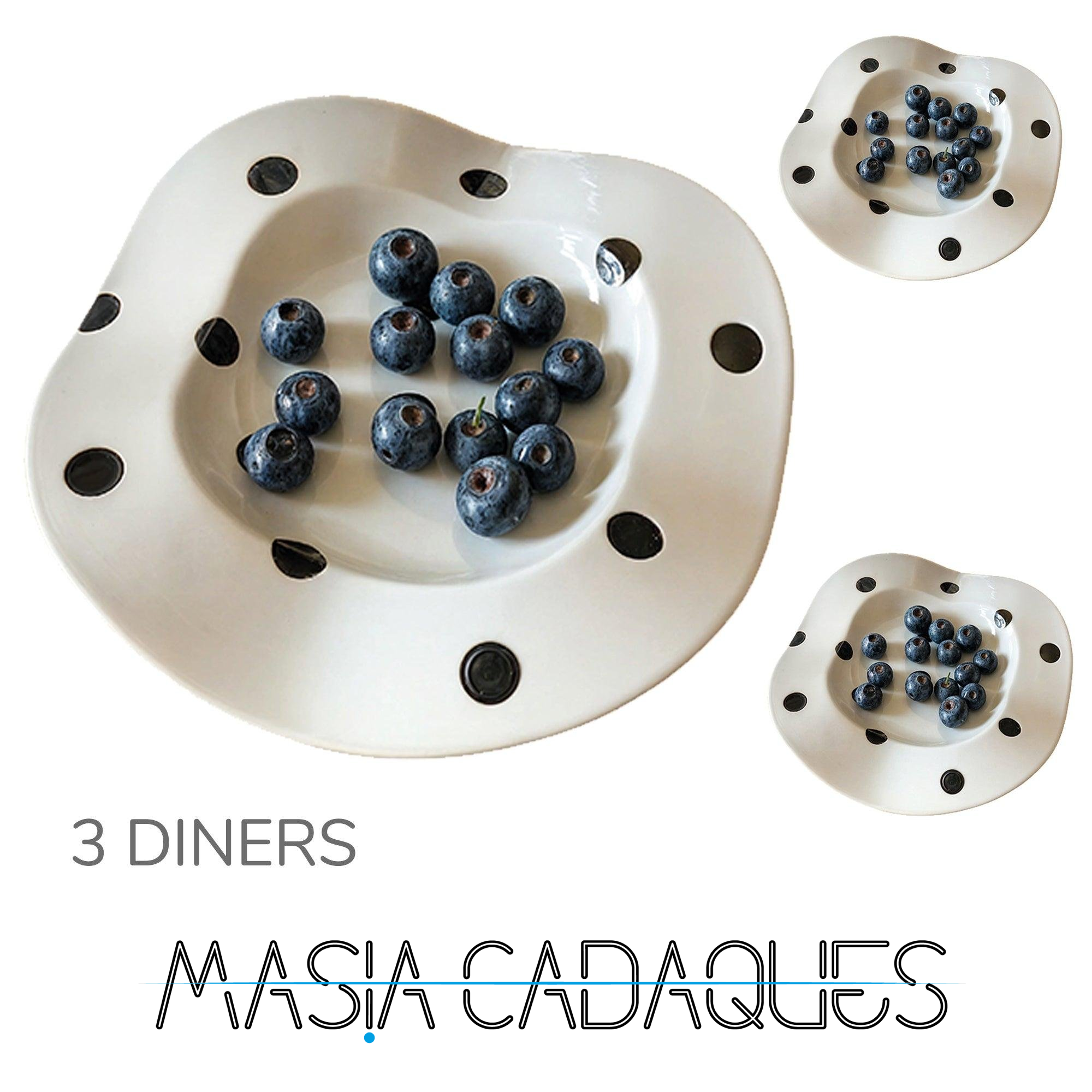 The Black and White Dishes