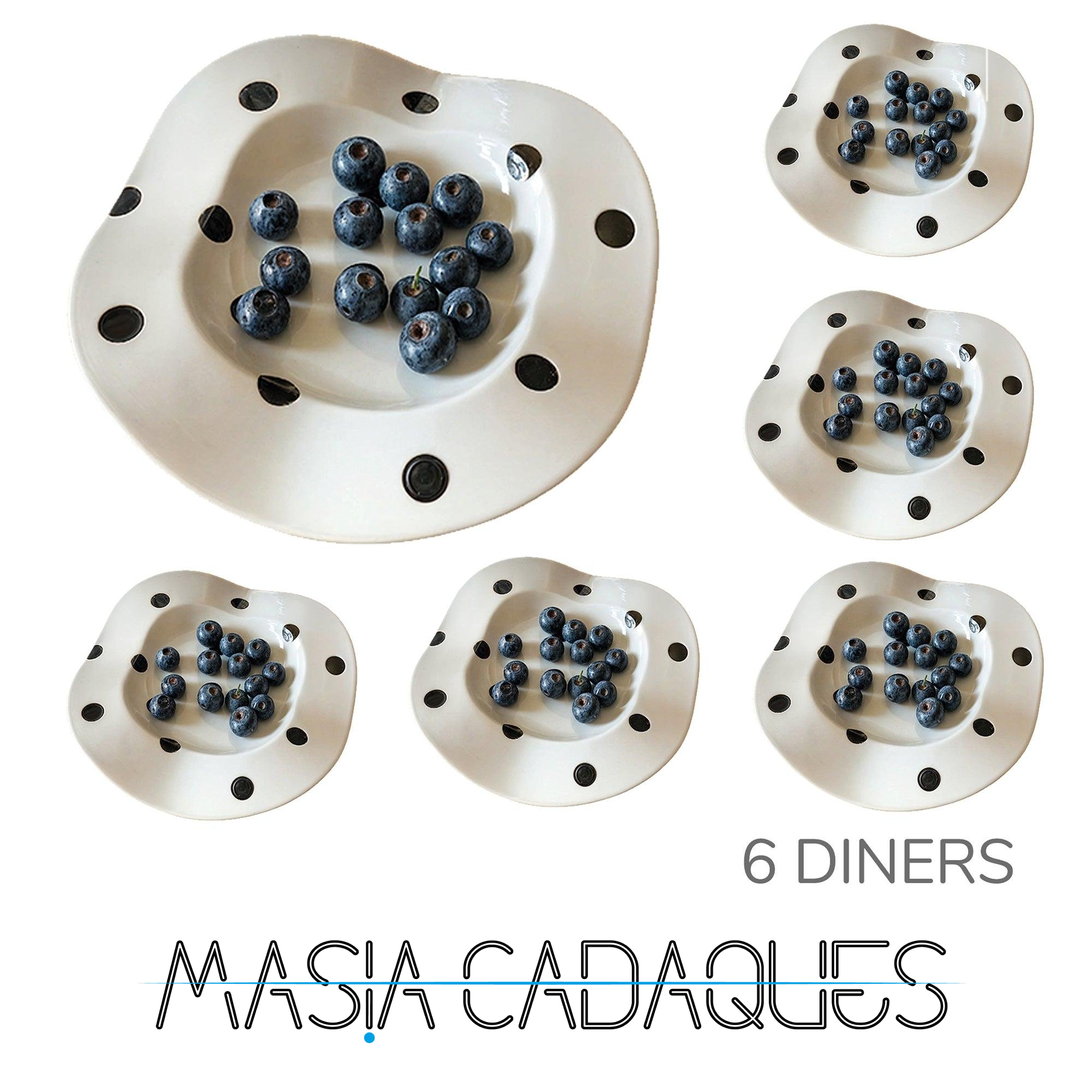 The Black and White Dishes