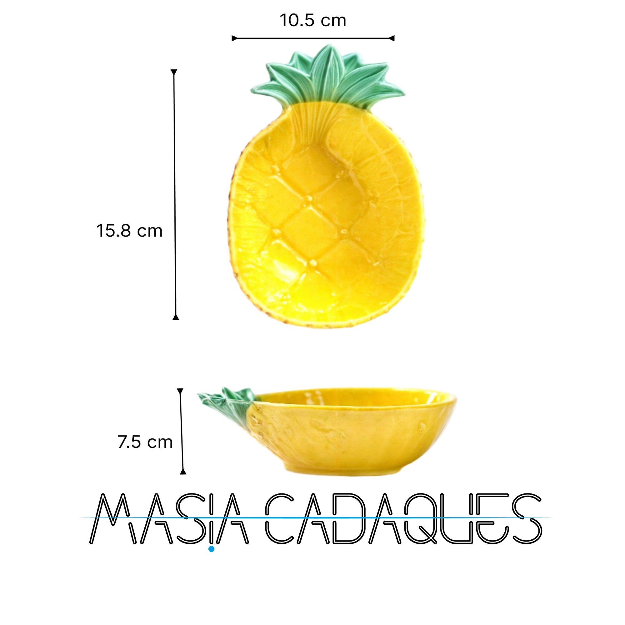 The Pineapple Yellow Dishes