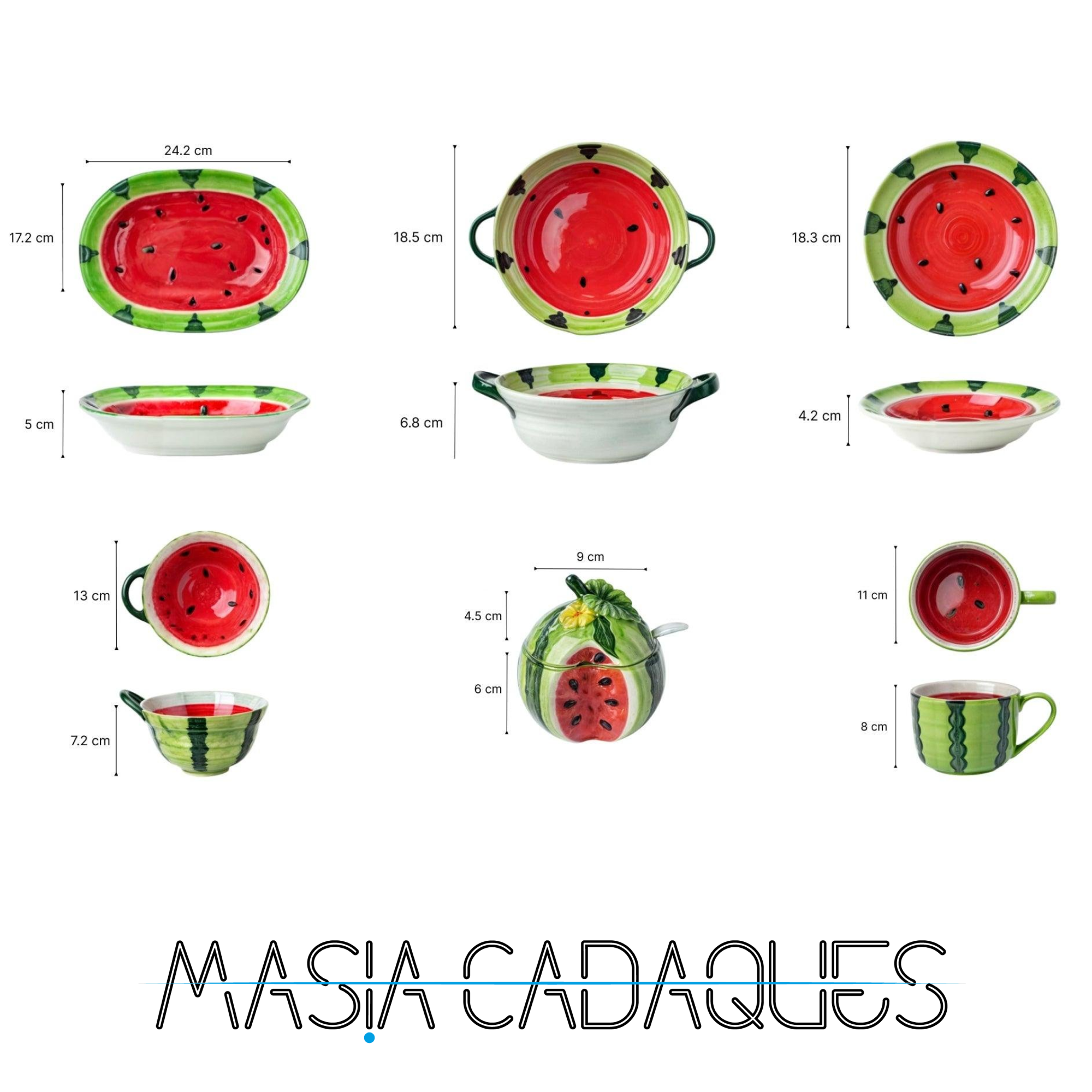 The Watermelon Dishes