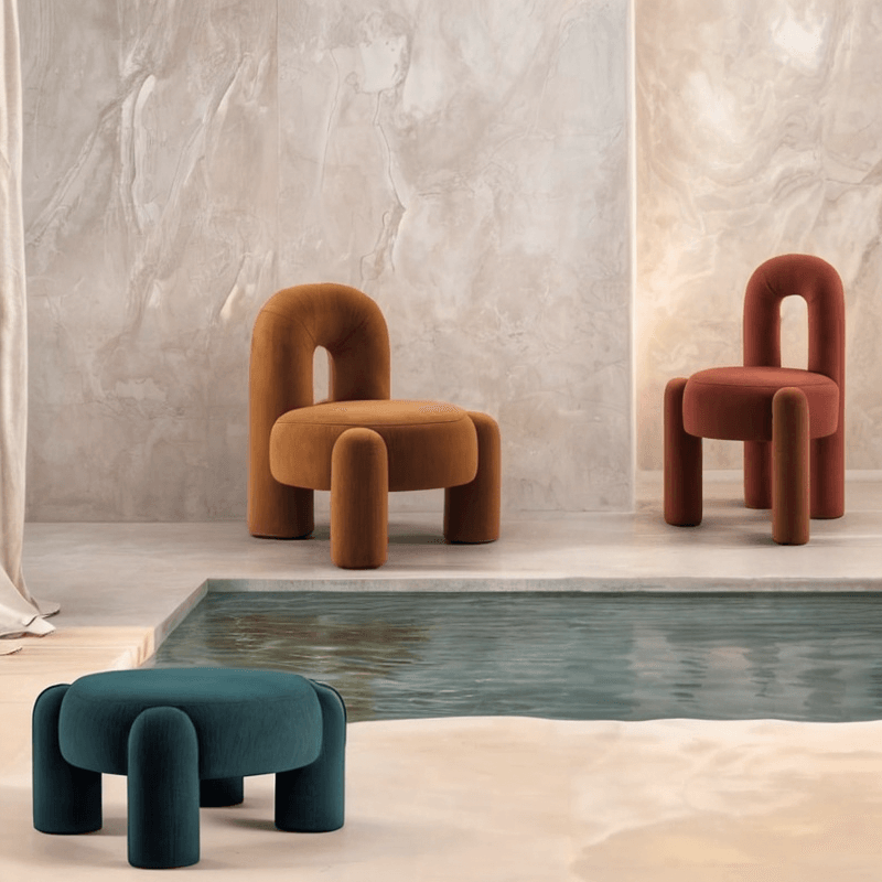 The Marian Chair Orange