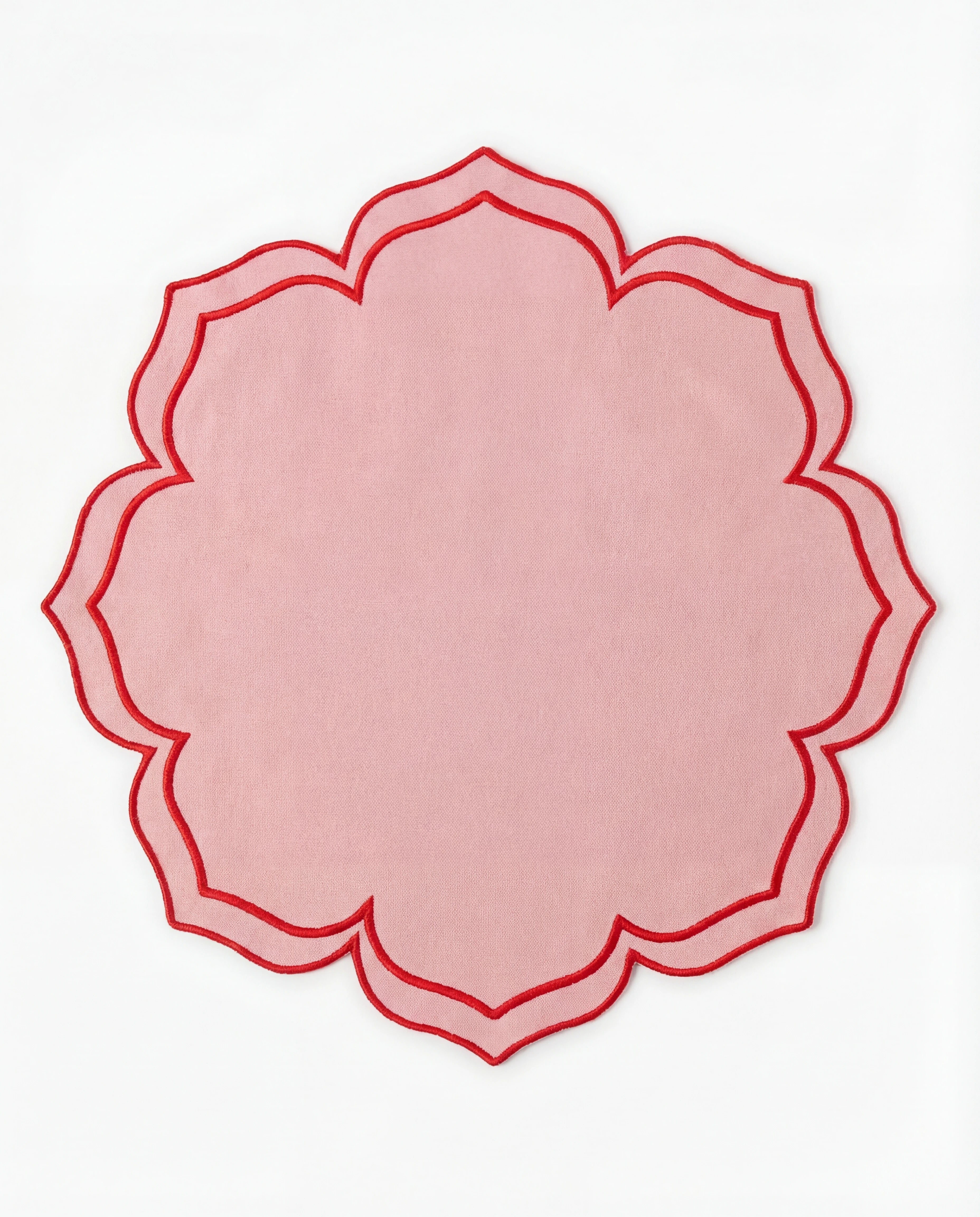 Poinsettia Petal Placemat