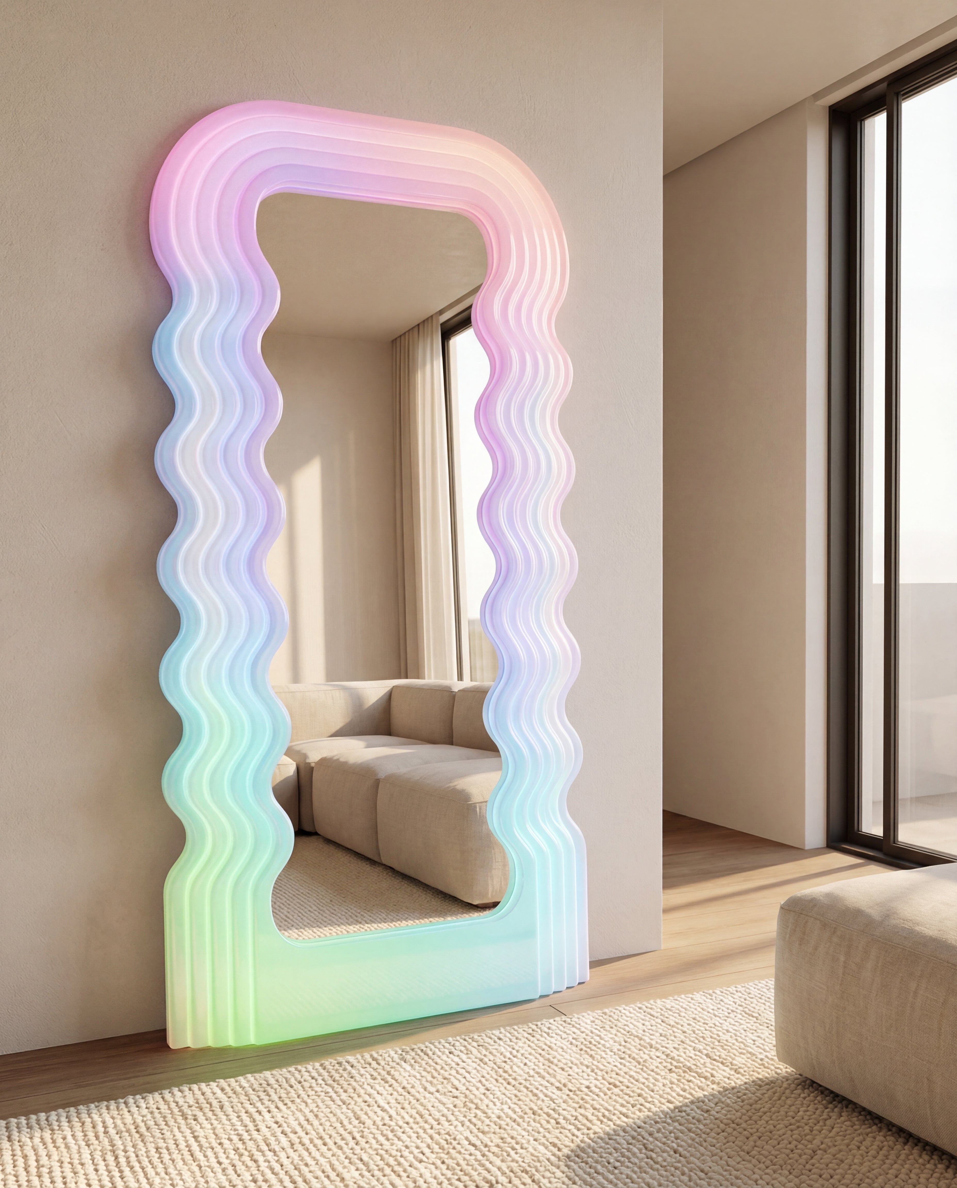 Harley Light Mirror