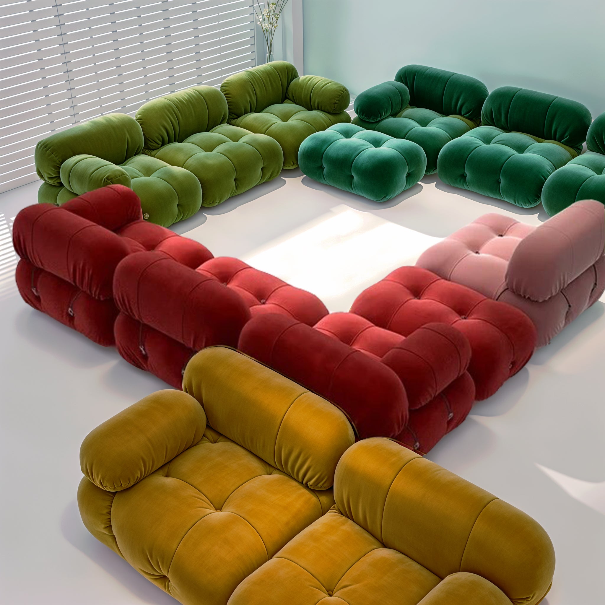 Gia Velvet Sofa