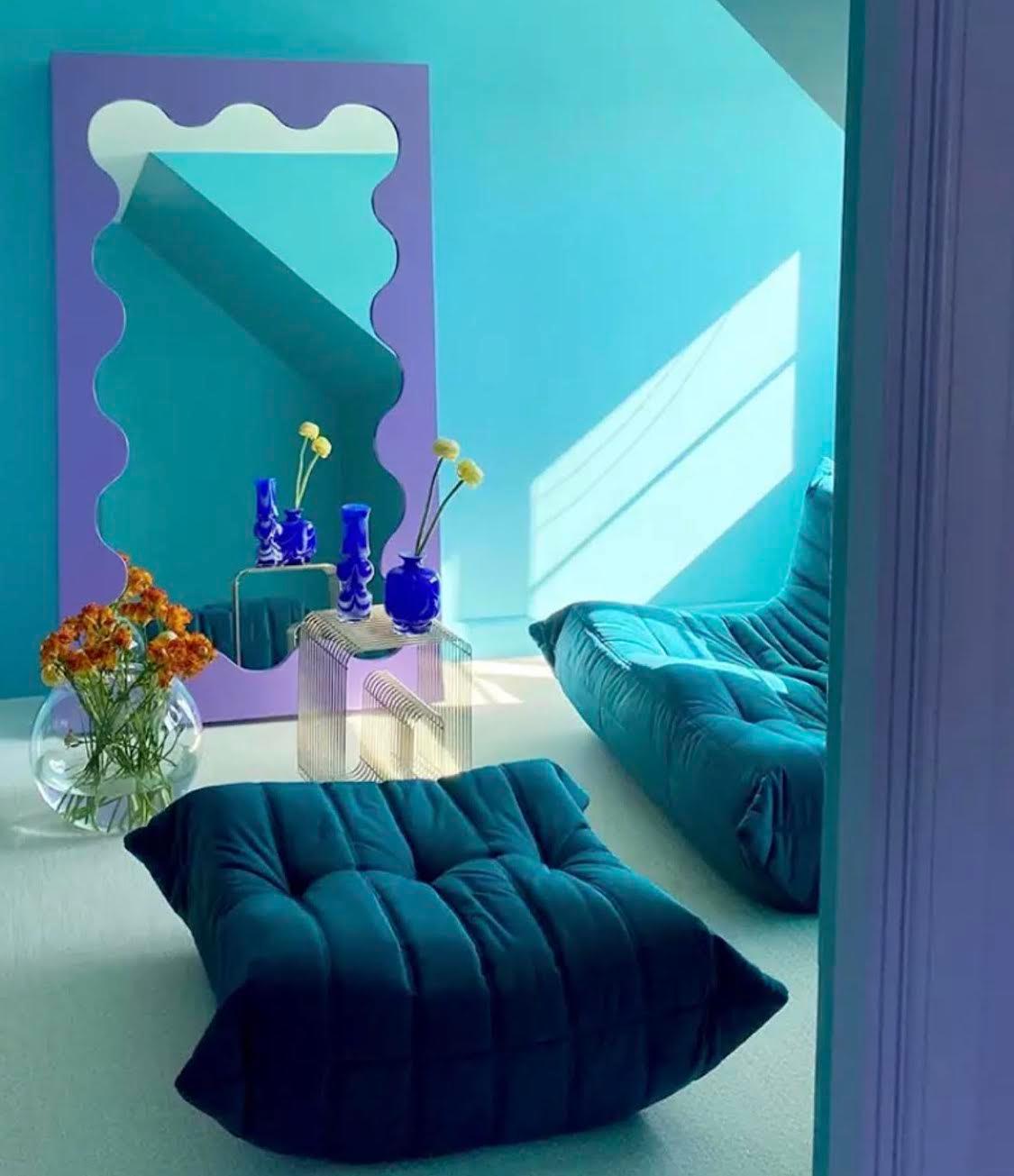 Aurea Violet Mirror