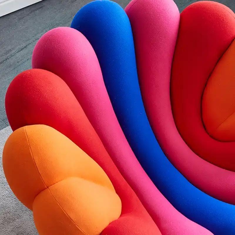 The Multicolor Swivel Chair