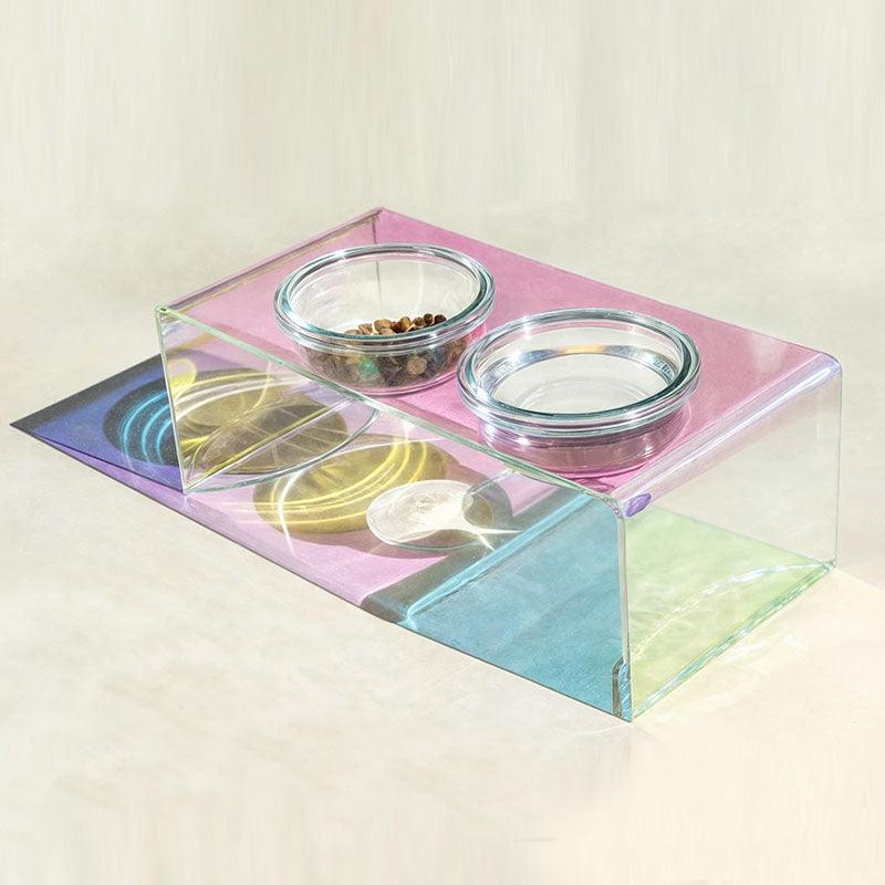 Acrylic Dog Feeder