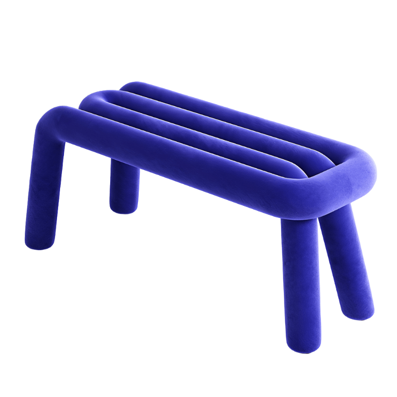 The Gia Bench Blue