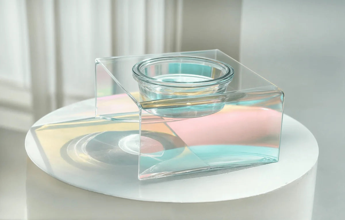 Acrylic Dog Feeder