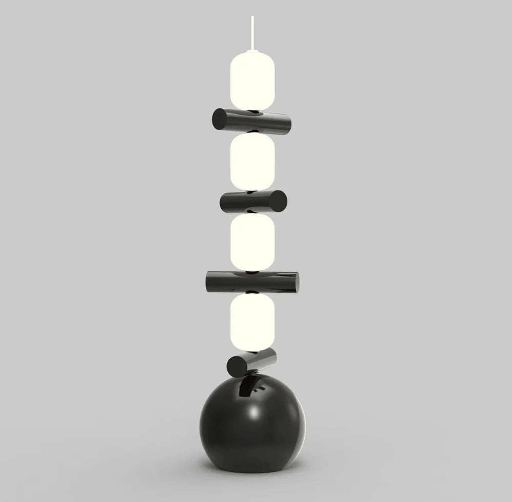 Diane Black Ceiling Lamp