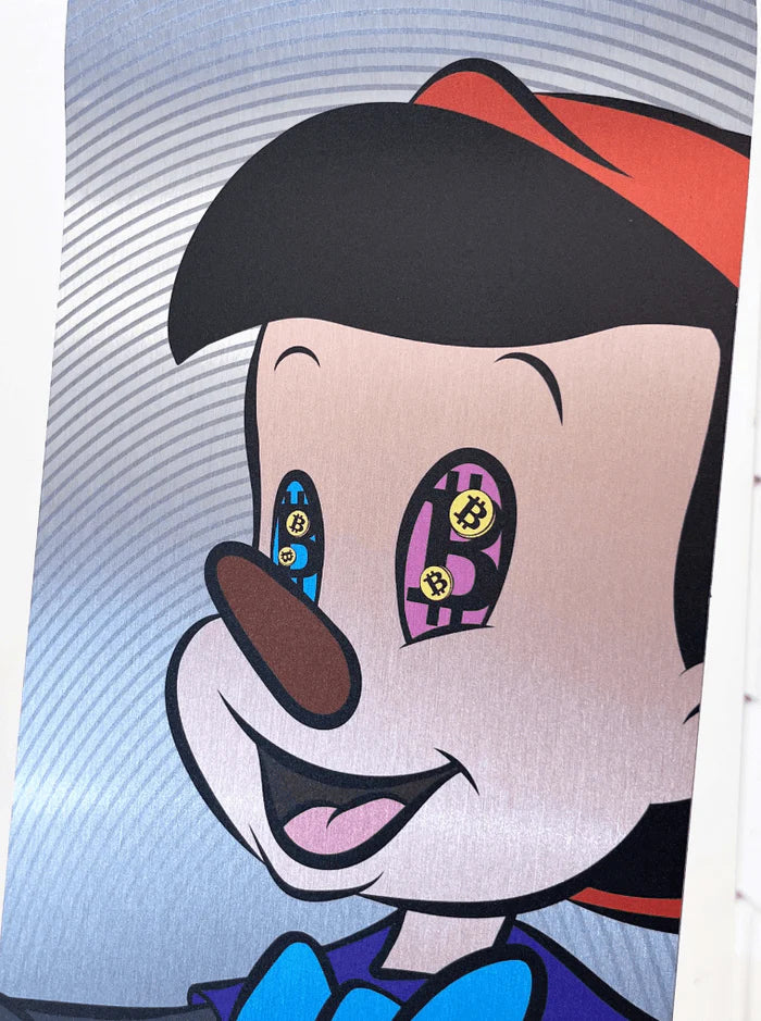 Suketchi - Pinocchio Bitcoin Skatedeck