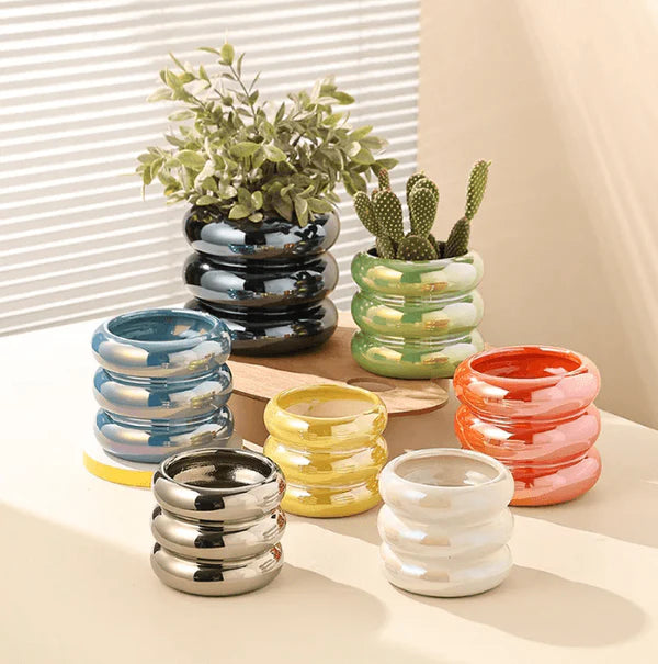 The Ceramic Blue Pot