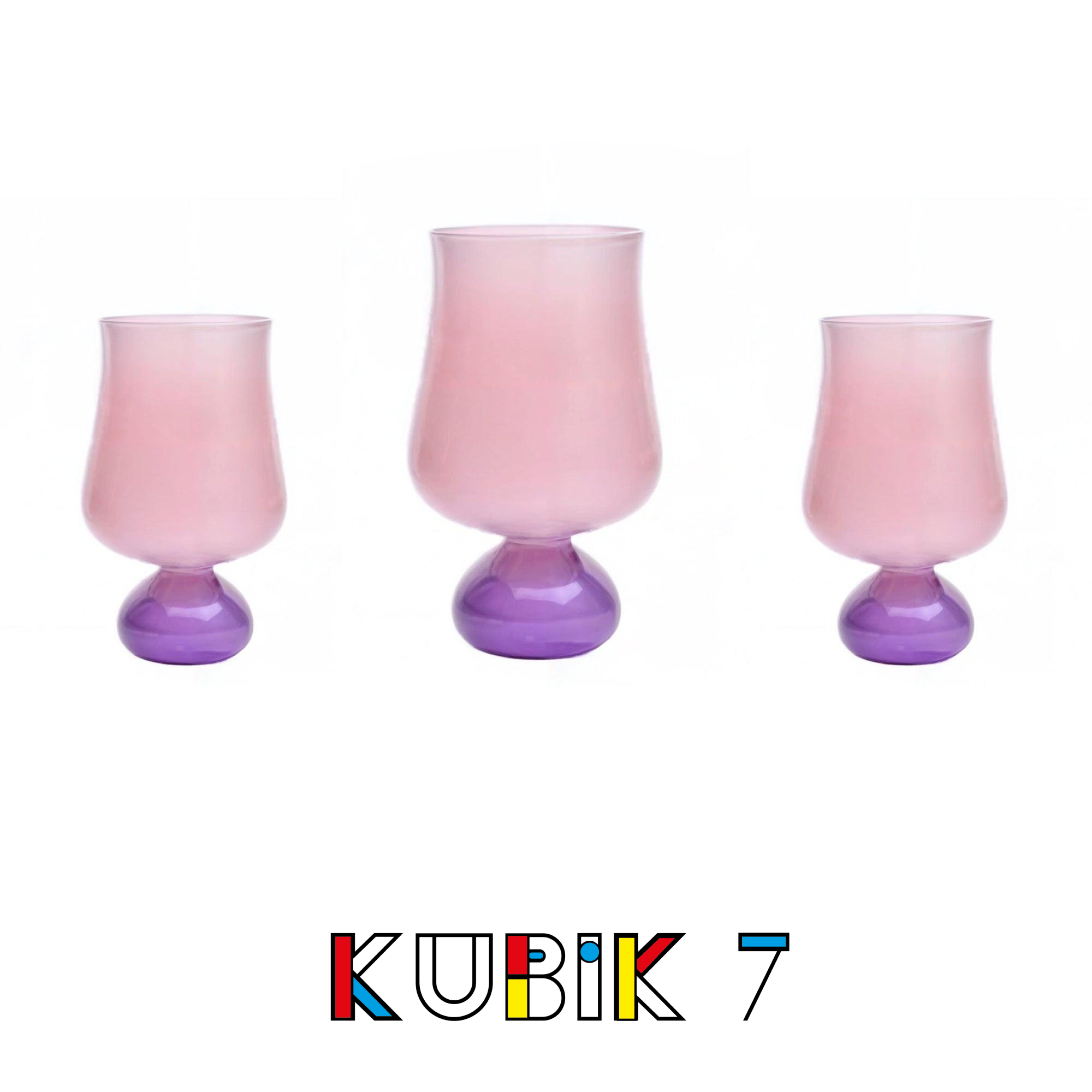 Pack 3 Vivienne Glass