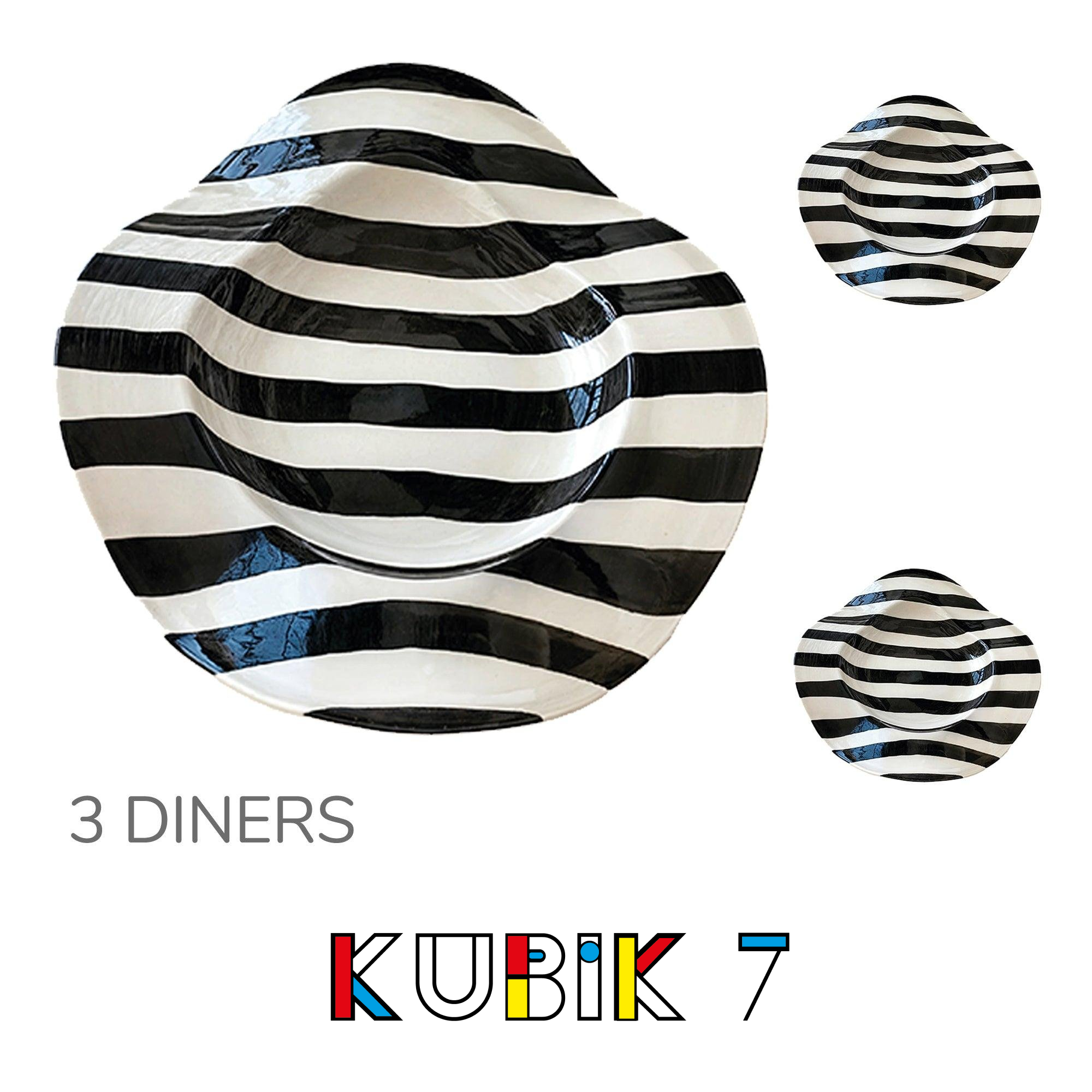 The Black and White Dishes