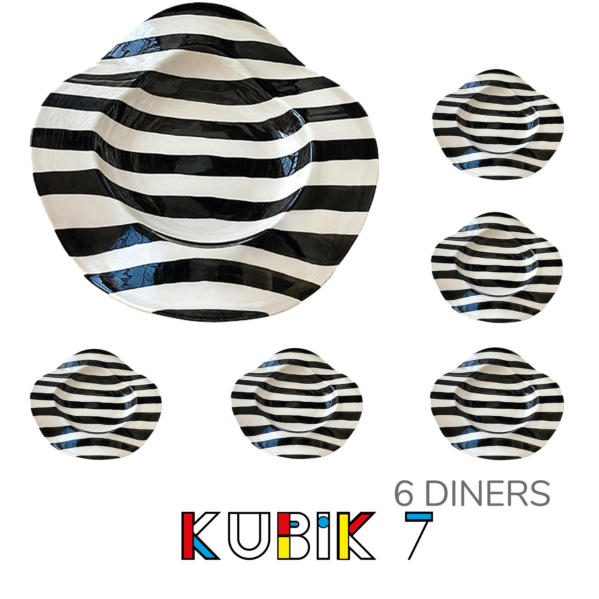 The Black and White Dishes