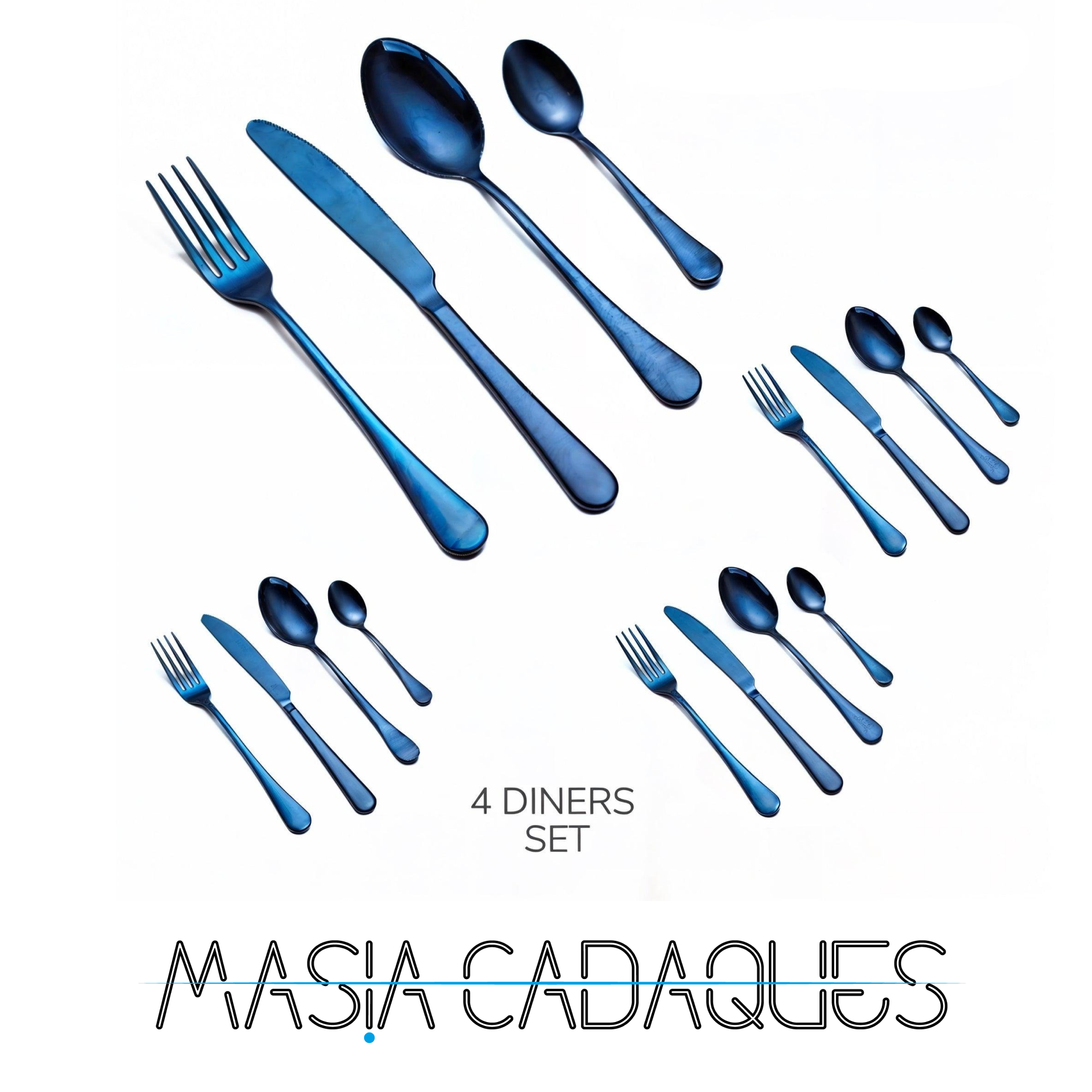 The Blue Cutlery