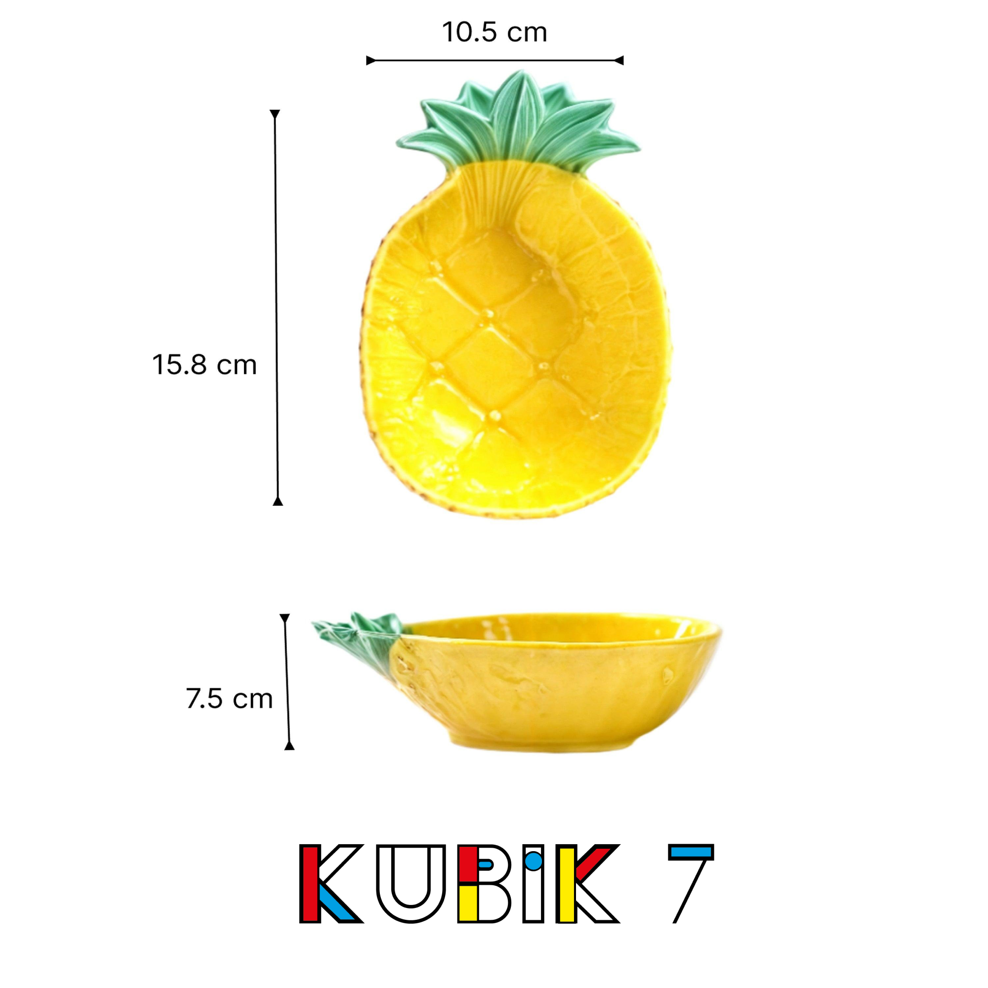 The Pineapple Yellow Dishes