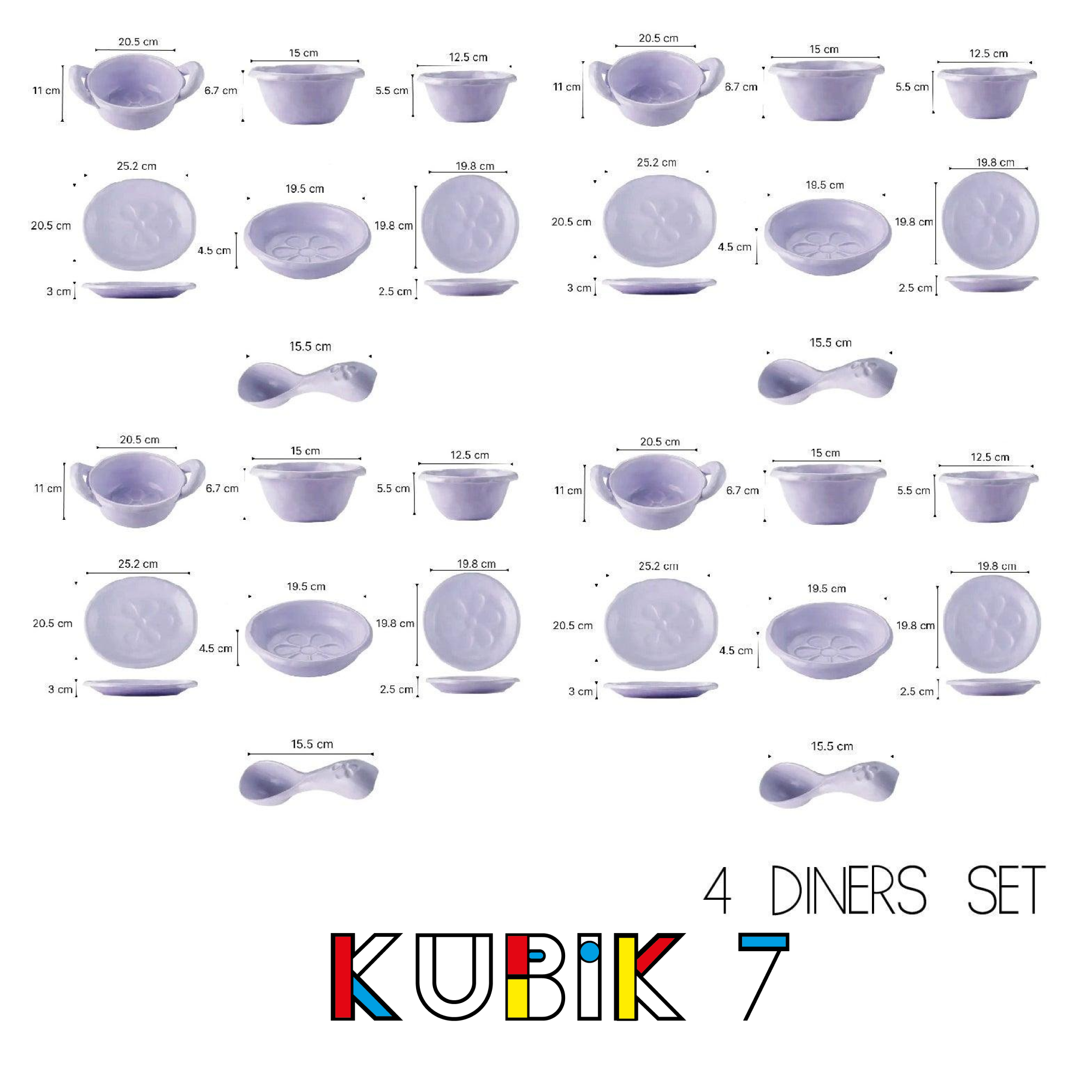 Biary Crockery Set