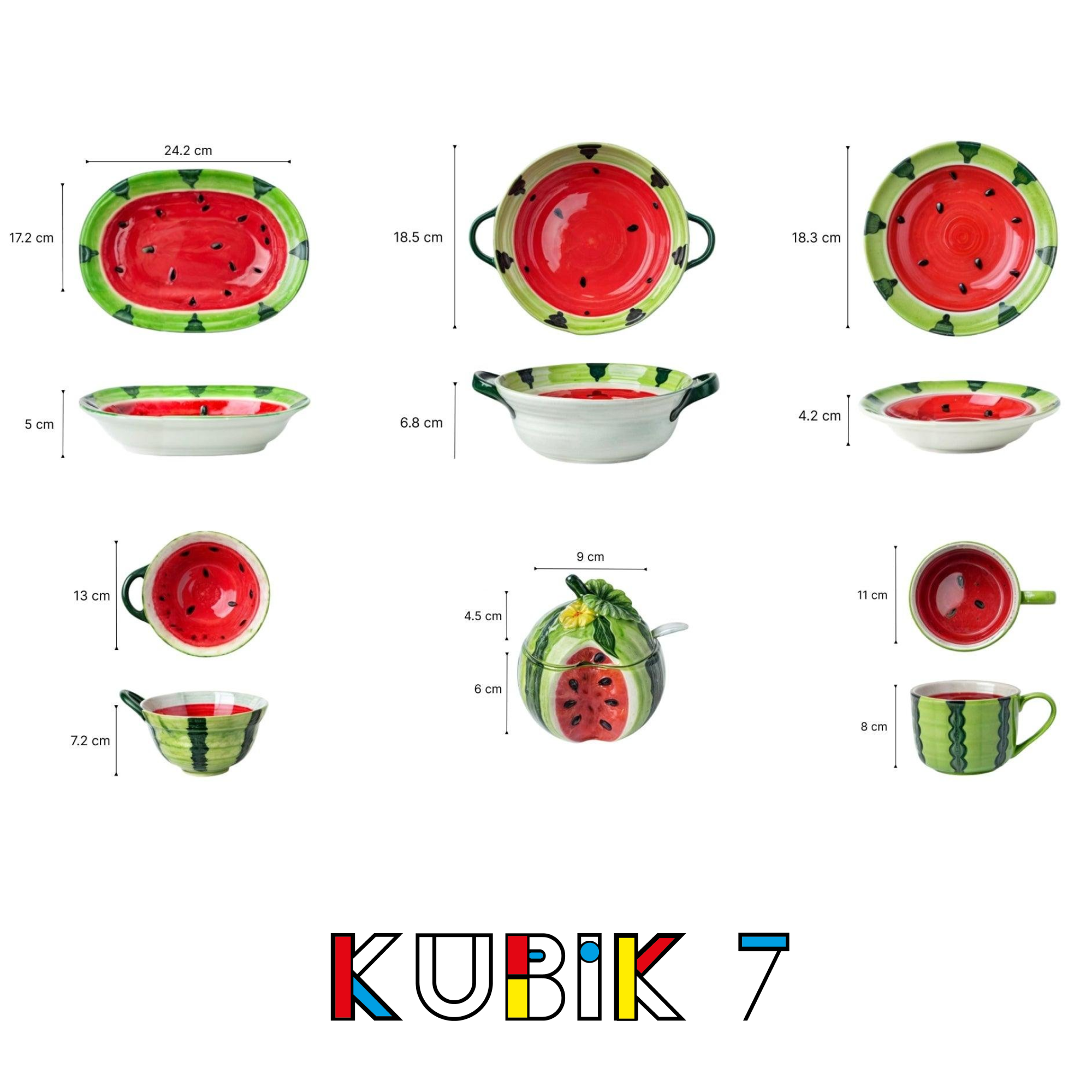 The Watermelon Dishes