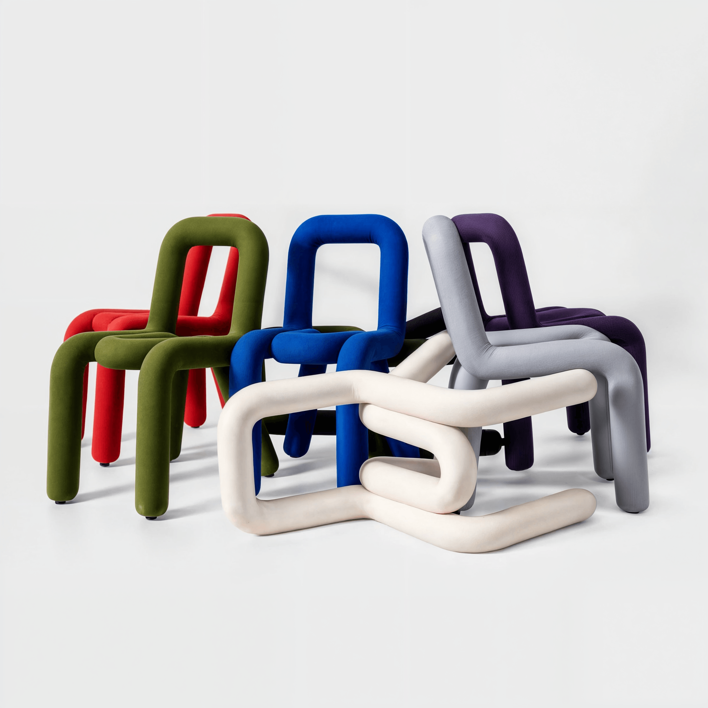 The Contemporary Chair Orange