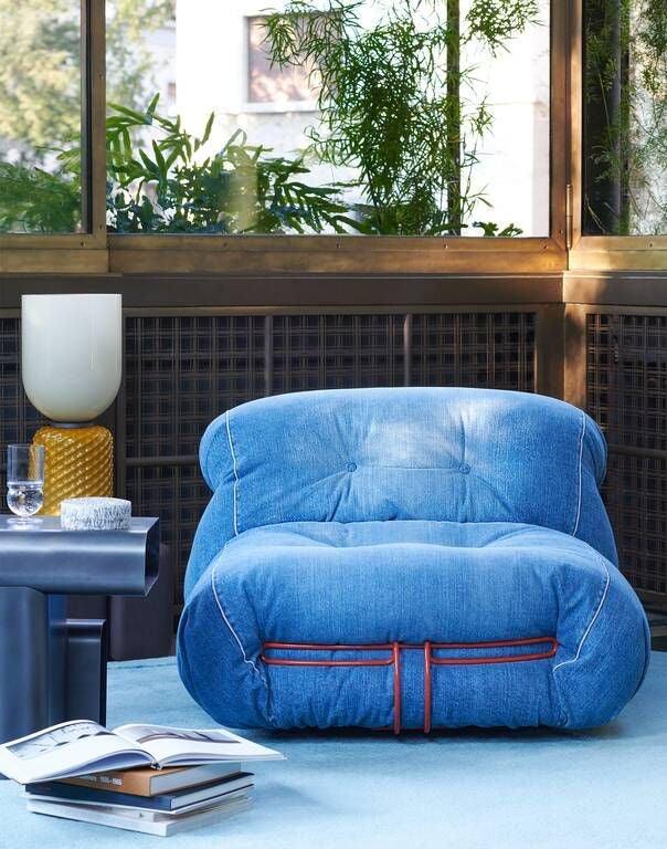 Cintia Denim ArmChair
