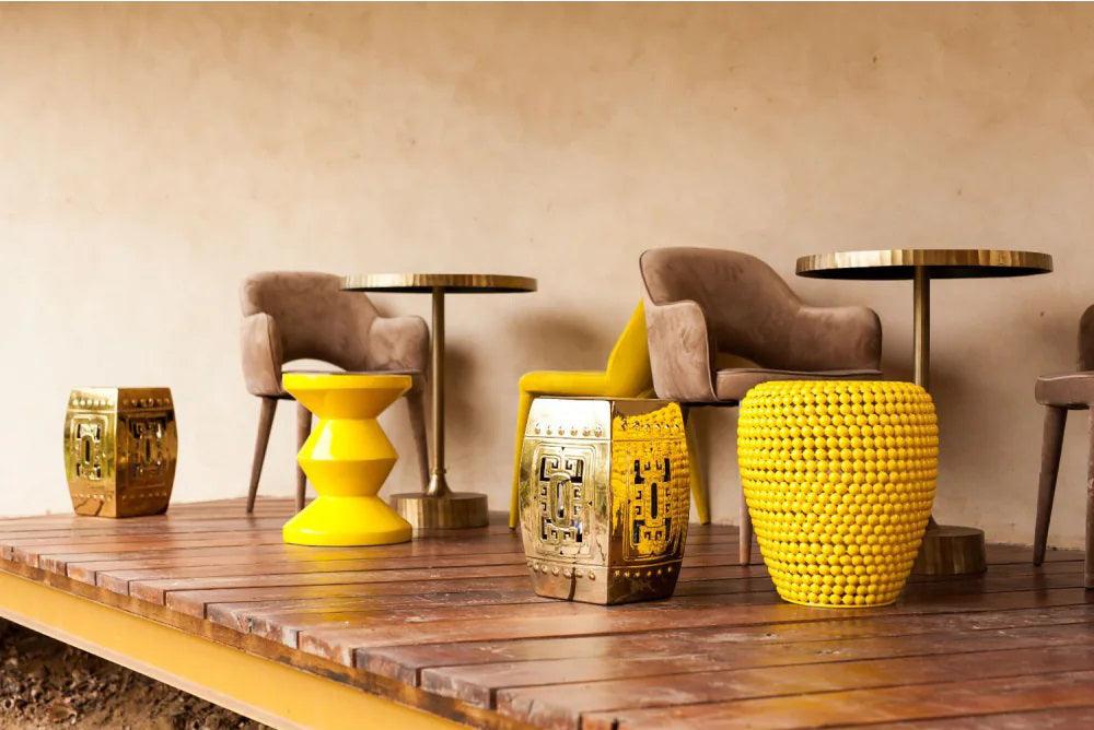 Alicia Yellow Table