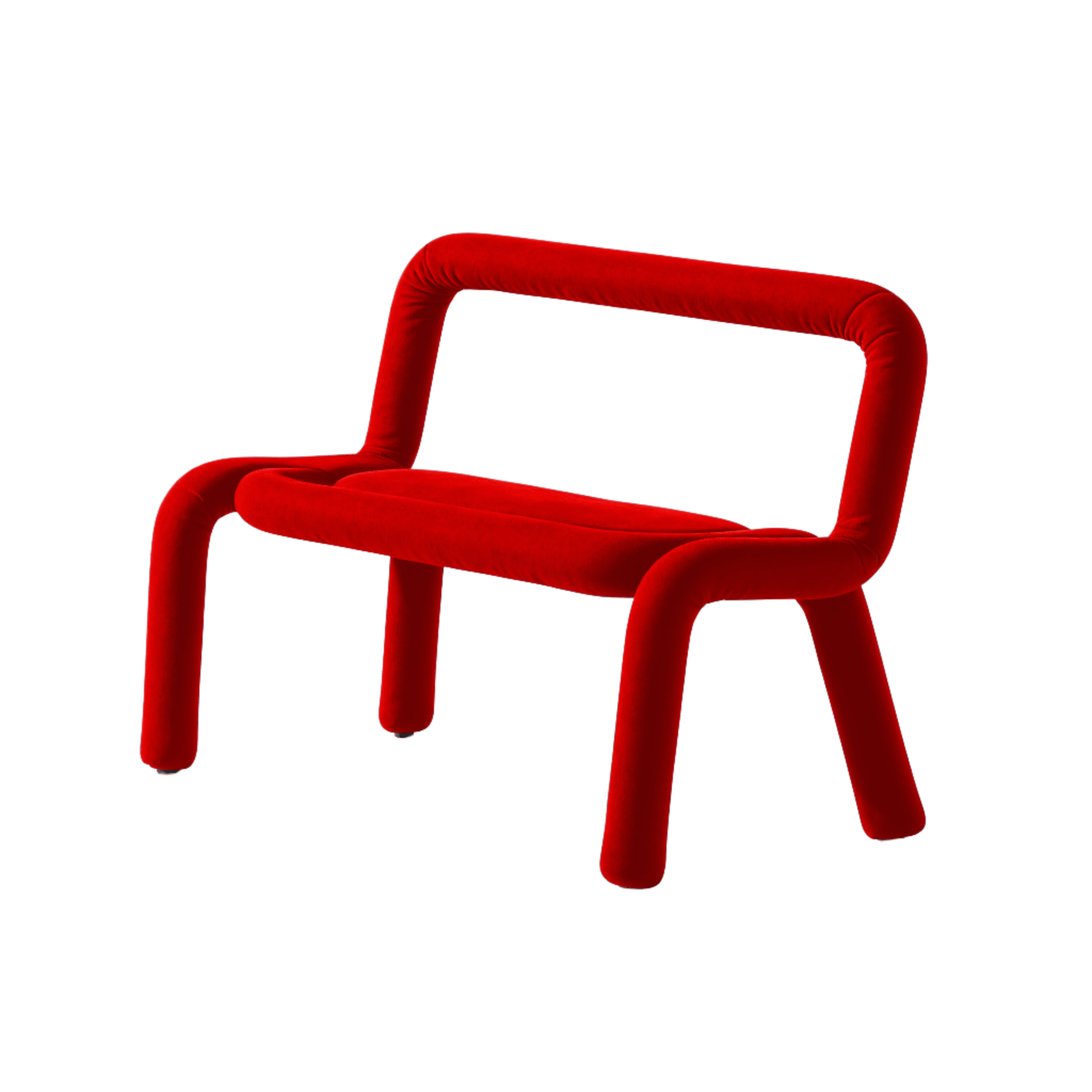 The Contemporary Bench Red