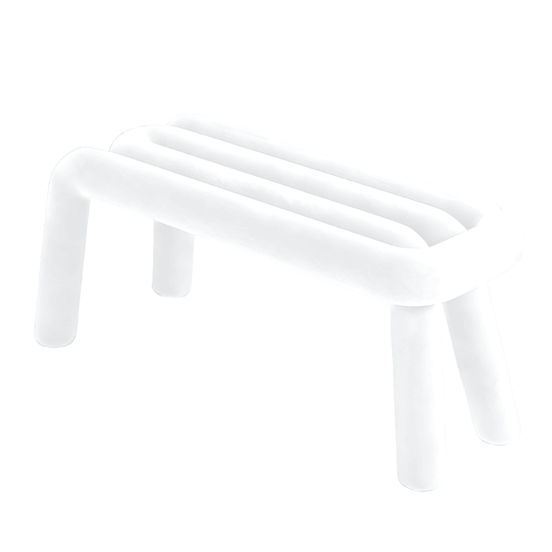 The Gia Bench White