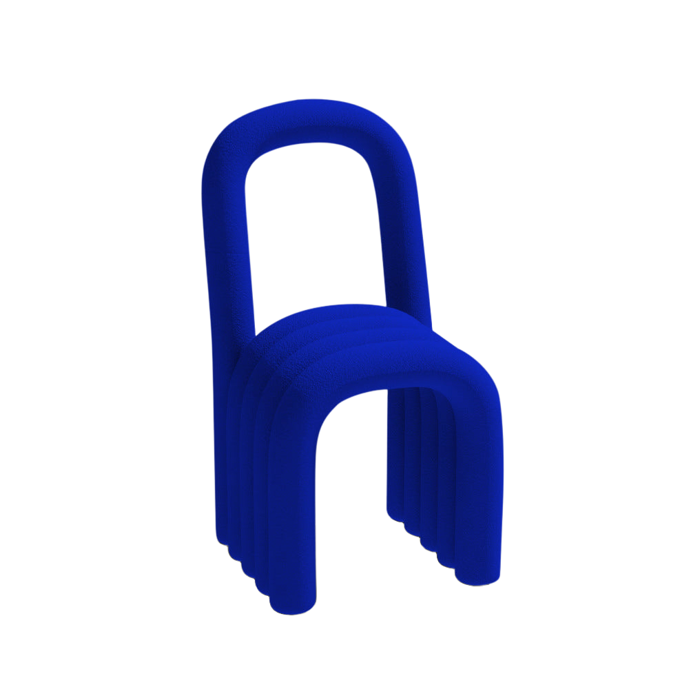 The Valeria Chair Blue