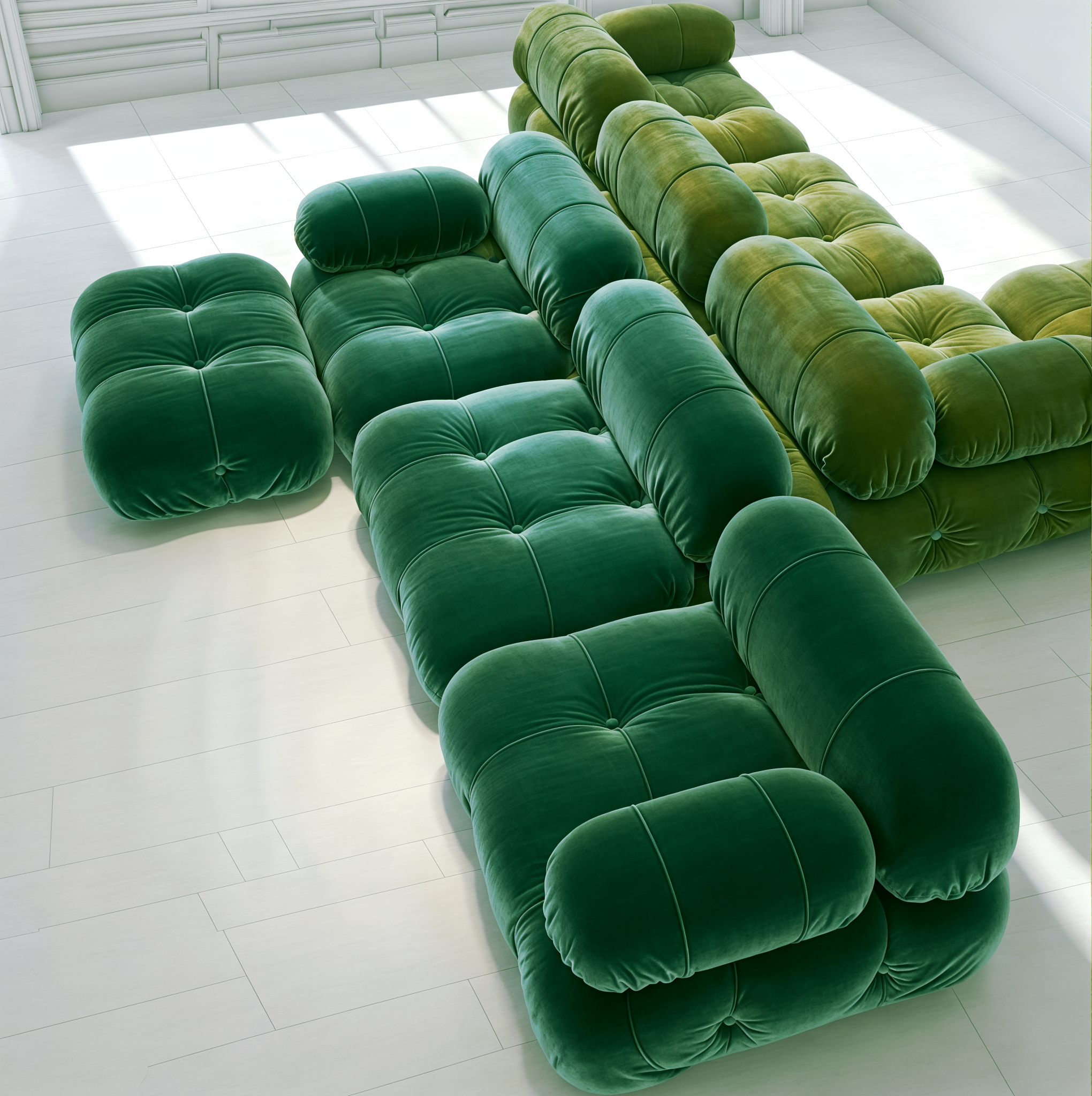Gia Velvet Sofa