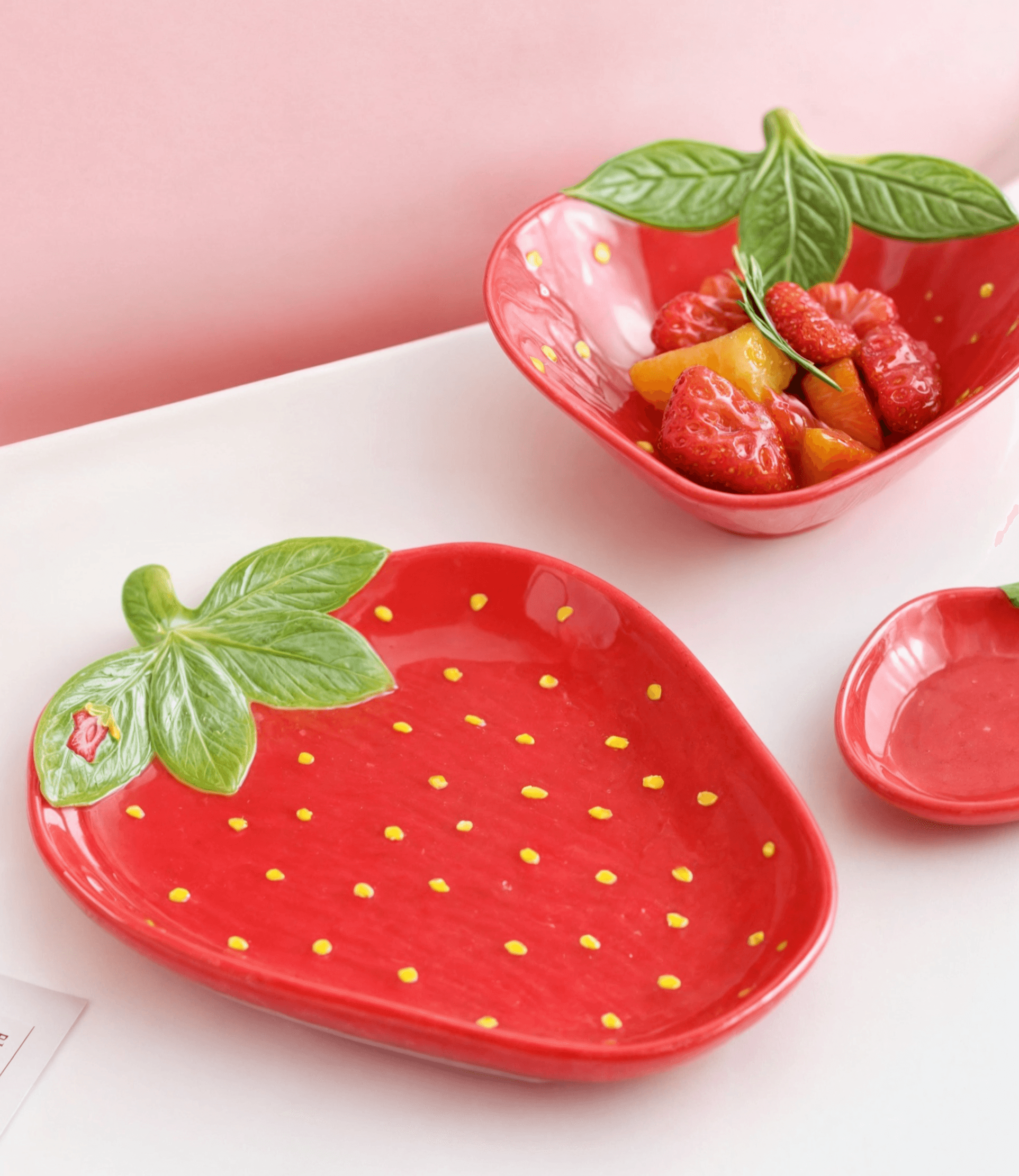 The Strawberry Dishes