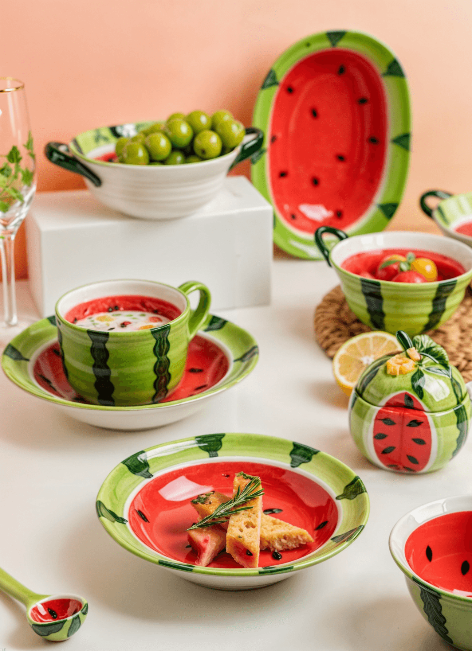 The Watermelon Dishes