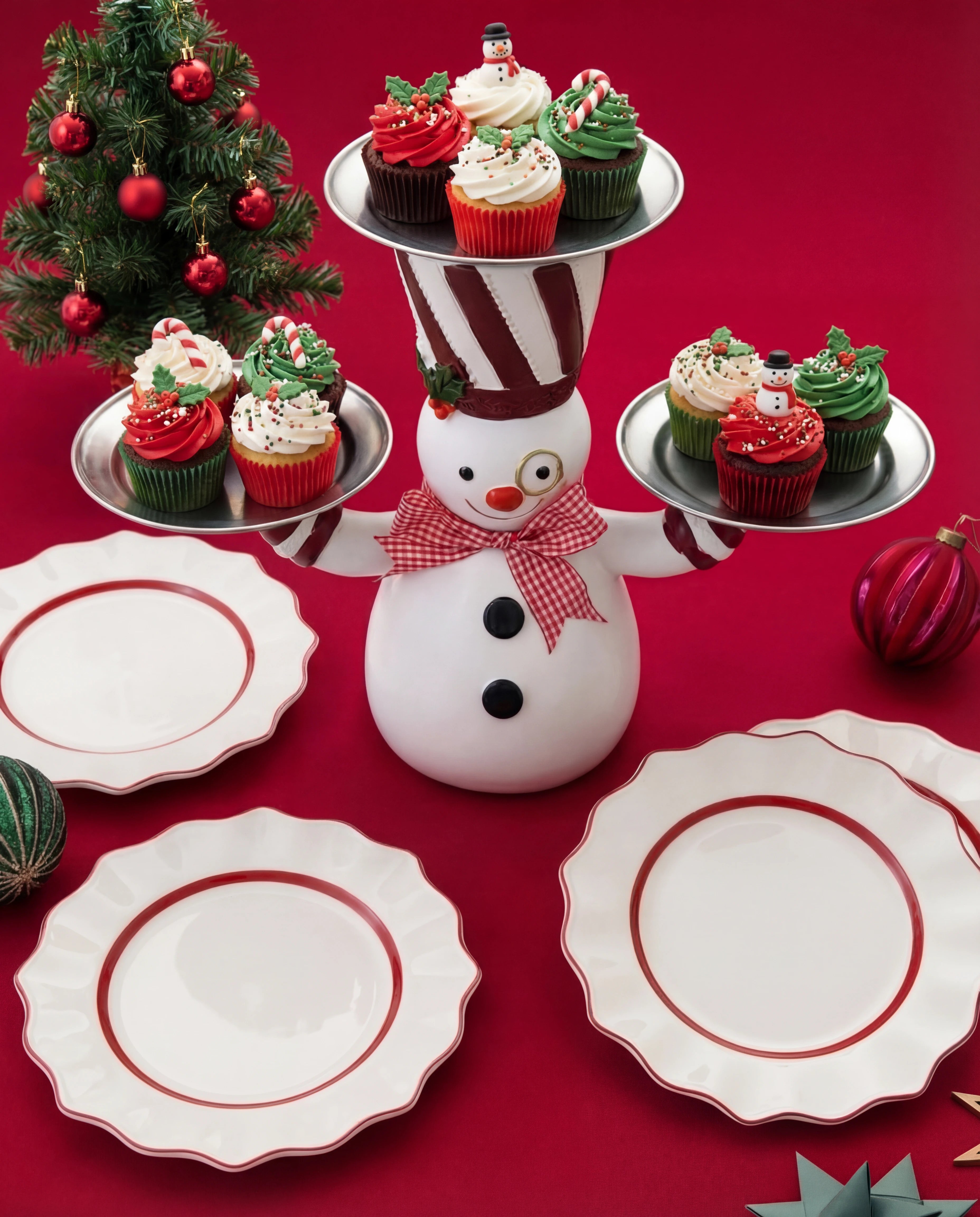 Snowman Sweets Stand