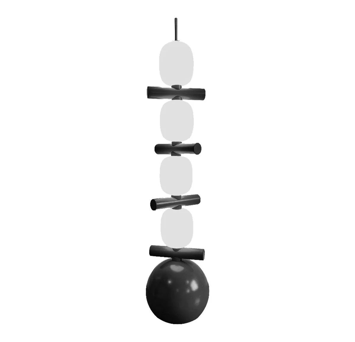 Diane Black Ceiling Lamp