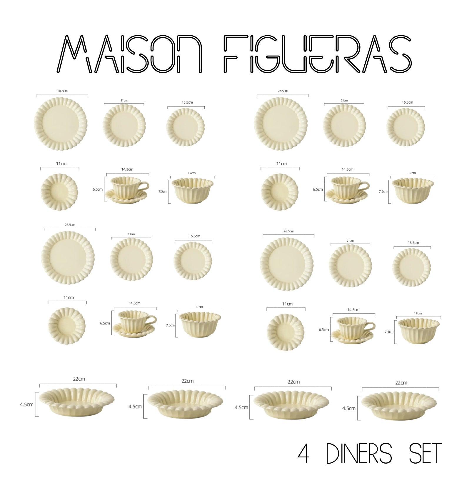 Amaranta Crockery Set